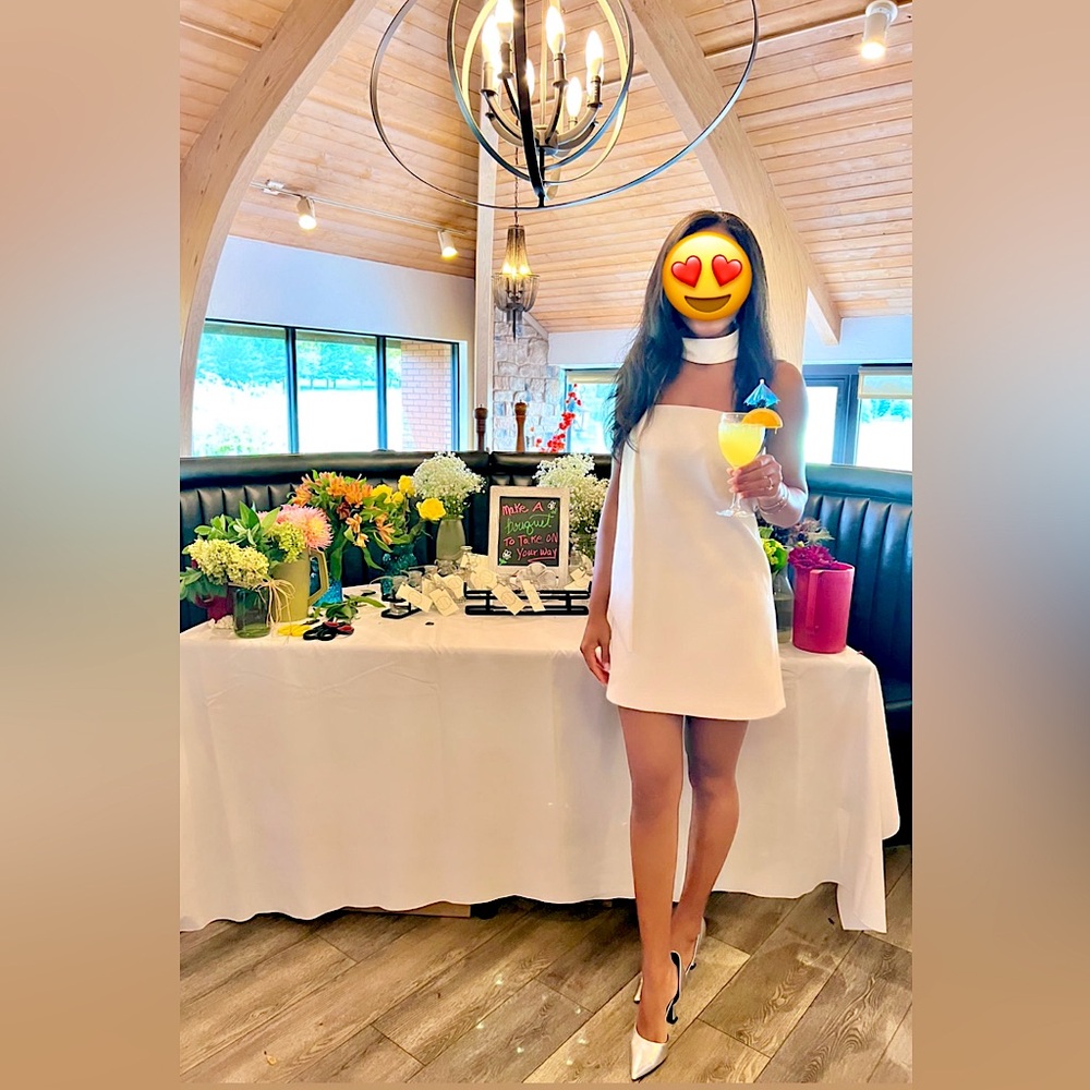 Zara Elegant White Dress